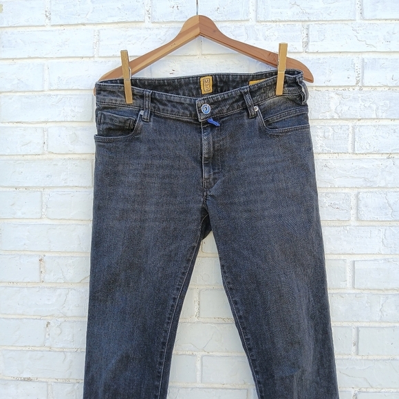 Meyer M5 Slim Jeans Washed Black Size 32/34 - Picture 3 of 9